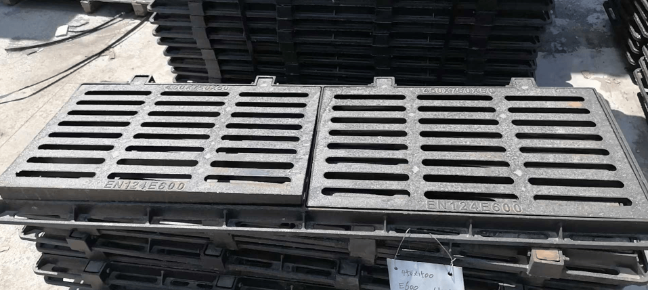 山丹球墨铸铁连体双篦展示