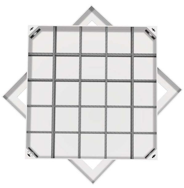 山丹不锈钢方井展示